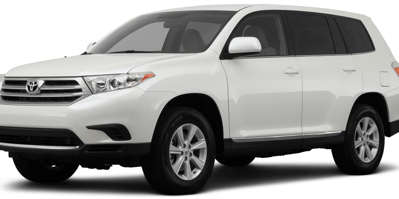 TOYOTA HIGHLANDER 2012 5TDZK3EH7CS086796 image