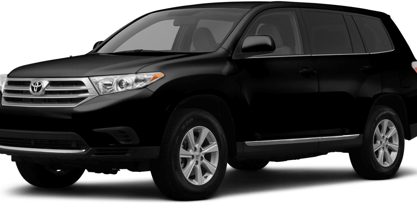 TOYOTA HIGHLANDER 2012 JTEDC3EHXC2009446 image