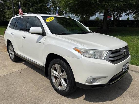 TOYOTA HIGHLANDER 2012 5TDYK3EH9CS074841 image
