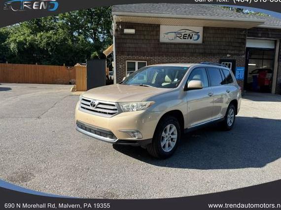 TOYOTA HIGHLANDER 2012 5TDBK3EH2CS170784 image