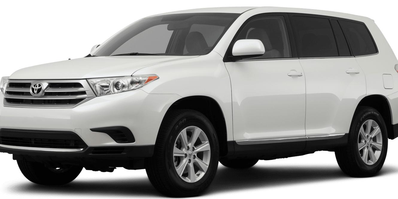 TOYOTA HIGHLANDER 2012 5TDZA3EH5CS018631 image