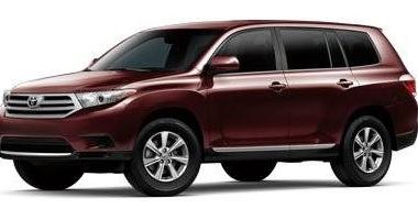 TOYOTA HIGHLANDER 2012 5TDZA3EH7CS026522 image