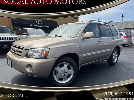 TOYOTA HIGHLANDER 2004 JTEDP21A140025197 image