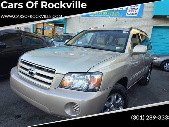 TOYOTA HIGHLANDER 2004 JTEDP21A540041824 image