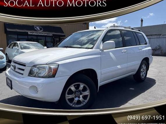 TOYOTA HIGHLANDER 2006 JTEGP21A560123455 image