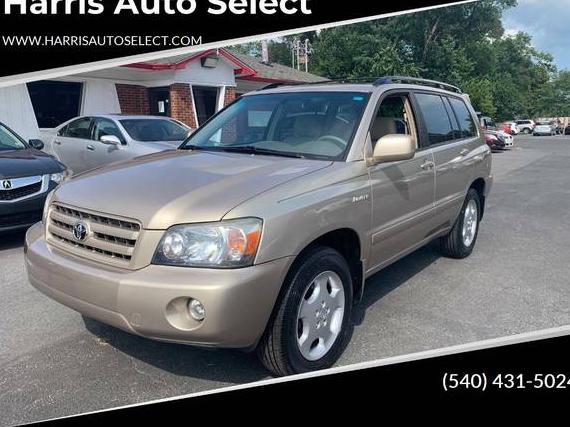 TOYOTA HIGHLANDER 2006 JTEEP21A260150023 image