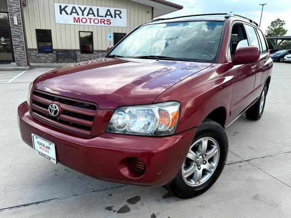 TOYOTA HIGHLANDER 2006 JTEGP21A260118262 image