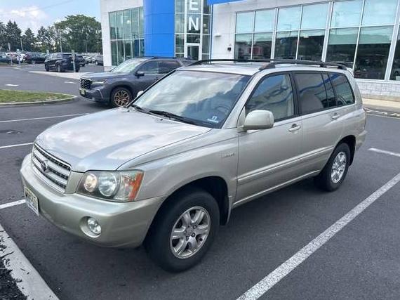 TOYOTA HIGHLANDER 2002 JTEHF21A720067729 image