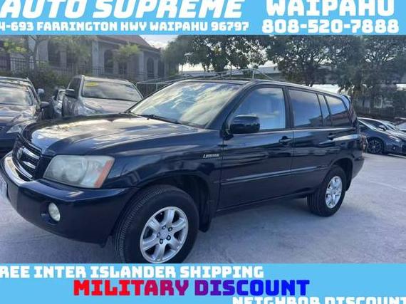 TOYOTA HIGHLANDER 2002 JTEGF21AX20034168 image