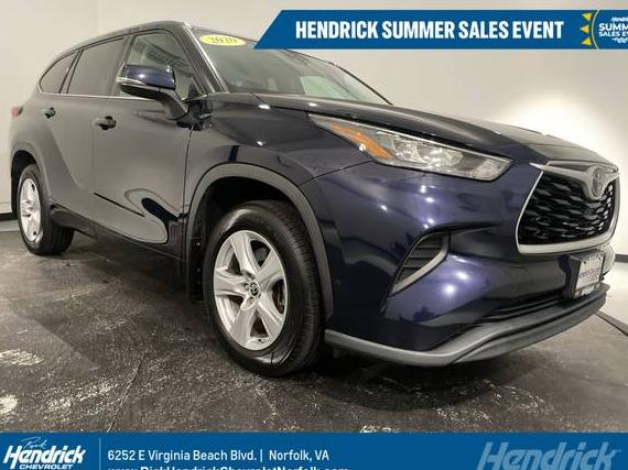 TOYOTA HIGHLANDER 2020 5TDCZRBHXLS054787 image