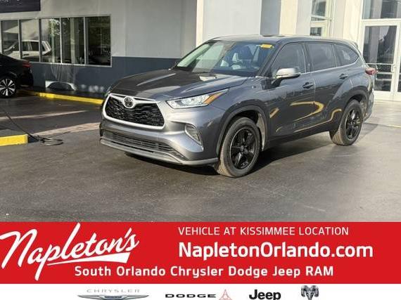TOYOTA HIGHLANDER 2020 5TDCZRAH1LS505414 image