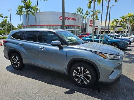 TOYOTA HIGHLANDER 2020 5TDGZRAHXLS010002 image