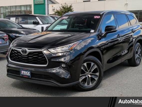 TOYOTA HIGHLANDER 2020 5TDGZRBH2LS013166 image