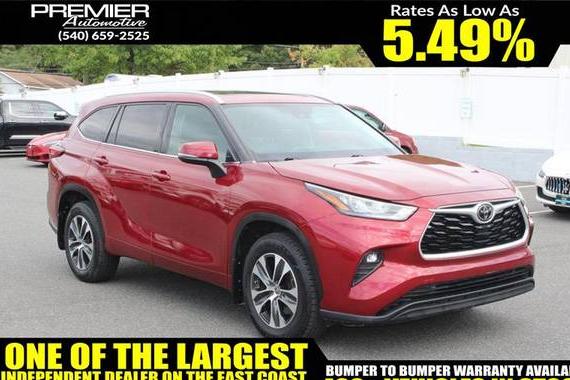 TOYOTA HIGHLANDER 2020 5TDGZRBHXLS519859 image