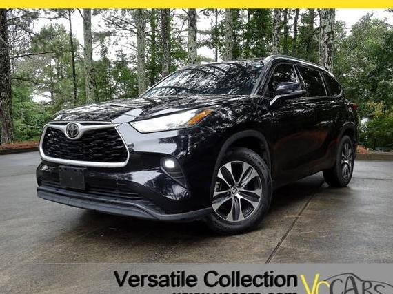 TOYOTA HIGHLANDER 2020 5TDGZRAH9LS505162 image