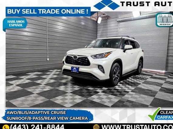 TOYOTA HIGHLANDER 2020 5TDGZRBHXLS000259 image