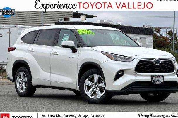 TOYOTA HIGHLANDER 2020 5TDZARAH6LS500310 image