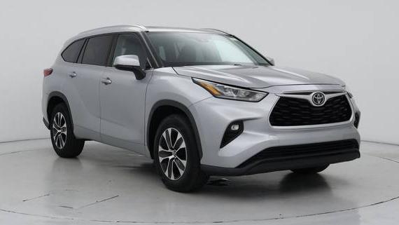 TOYOTA HIGHLANDER 2020 5TDGZRAHXLS511813 image