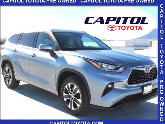 TOYOTA HIGHLANDER 2020 5TDGZRAH6LS000745 image