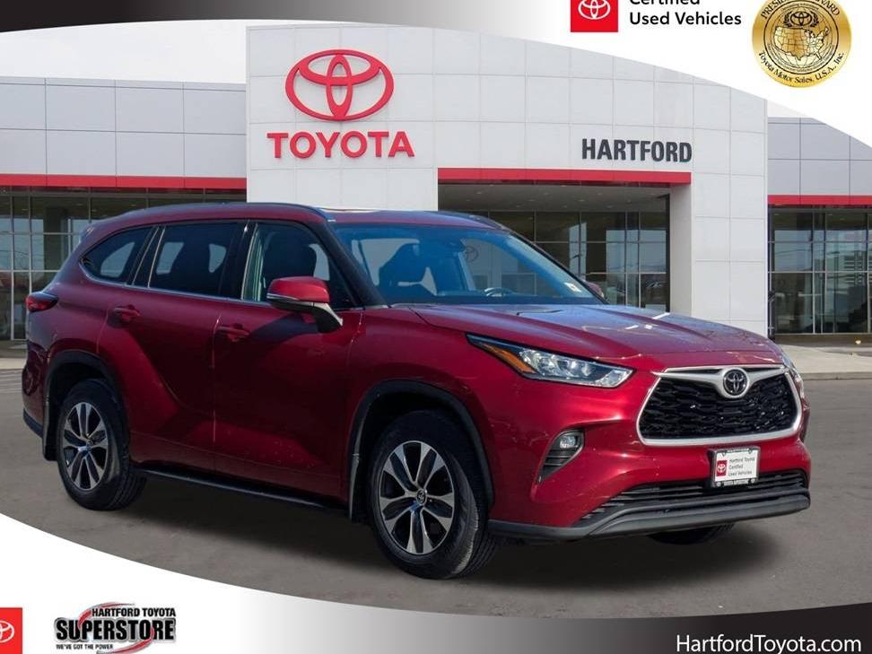 TOYOTA HIGHLANDER 2020 5TDGZRBH8LS004729 image