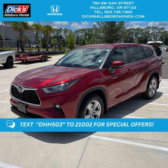 TOYOTA HIGHLANDER 2020 5TDBBRCHXLS504534 image