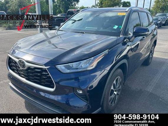 TOYOTA HIGHLANDER 2020 5TDGZRAH8LS513463 image