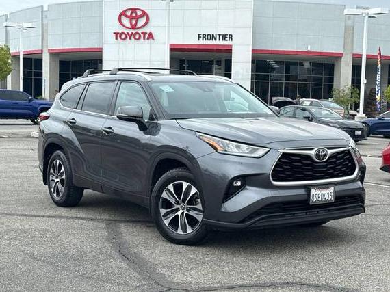 TOYOTA HIGHLANDER 2020 5TDGZRBH4LS036500 image