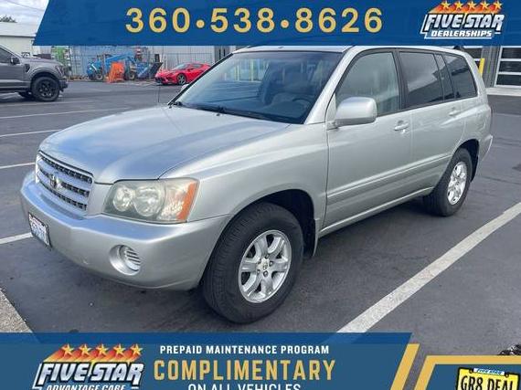 TOYOTA HIGHLANDER 2003 JTEGF21AX30094906 image