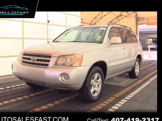 TOYOTA HIGHLANDER 2003 JTEGD21A830055978 image