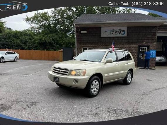 TOYOTA HIGHLANDER 2003 JTEGF21A830089414 image