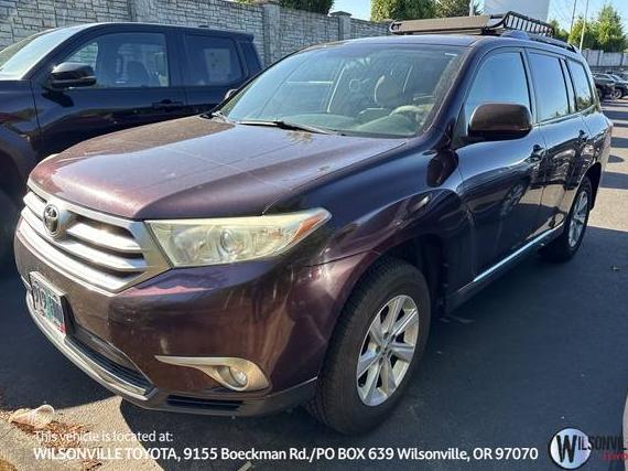 TOYOTA HIGHLANDER 2013 5TDBK3EH0DS209129 image