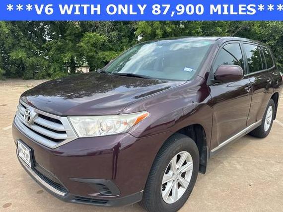 TOYOTA HIGHLANDER 2013 5TDZK3EH3DS129760 image