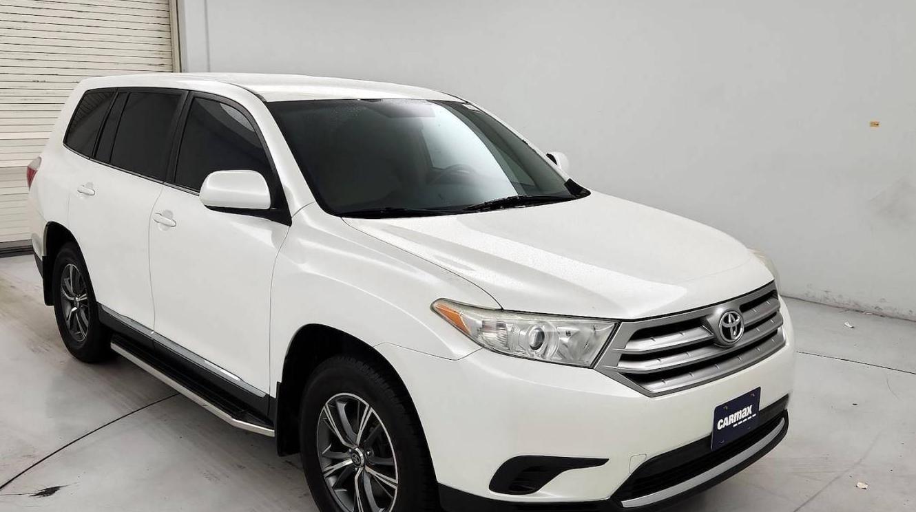 TOYOTA HIGHLANDER 2013 5TDZA3EH4DS046289 image