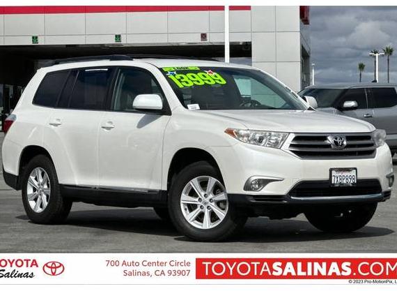 TOYOTA HIGHLANDER 2013 5TDZA3EH4DS040881 image