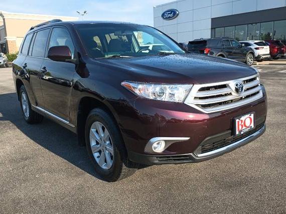 TOYOTA HIGHLANDER 2013 5TDBK3EH8DS270891 image