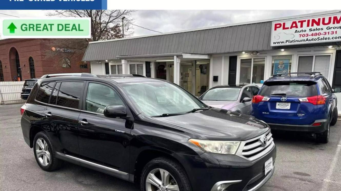 TOYOTA HIGHLANDER 2013 5TDDK3EH1DS188218 image