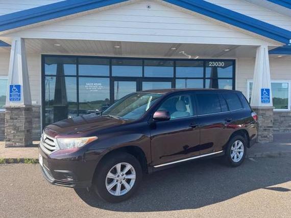 TOYOTA HIGHLANDER 2013 5TDBK3EH9DS241979 image