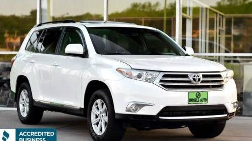 TOYOTA HIGHLANDER 2013 5TDBK3EH8DS278523 image