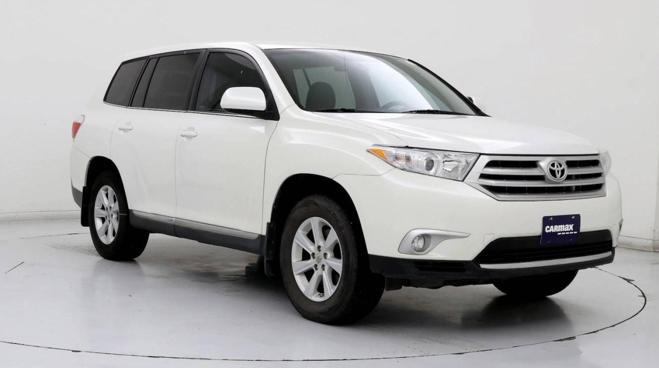 TOYOTA HIGHLANDER 2013 5TDZK3EH4DS093335 image