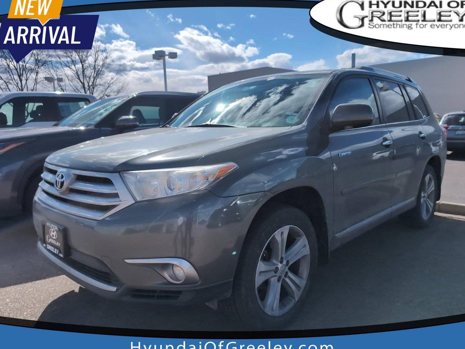 TOYOTA HIGHLANDER 2013 5TDDK3EH3DS265817 image