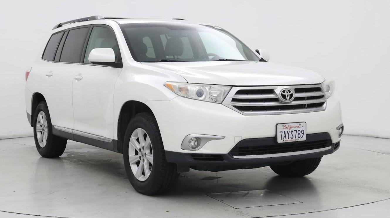 TOYOTA HIGHLANDER 2013 5TDZK3EH1DS118613 image