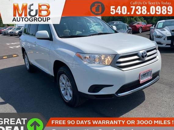 TOYOTA HIGHLANDER 2013 5TDZA3EH0DS041073 image
