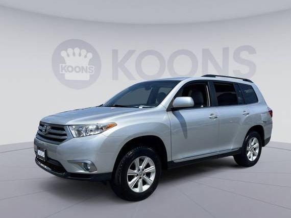 TOYOTA HIGHLANDER 2013 5TDBK3EH9DS202356 image