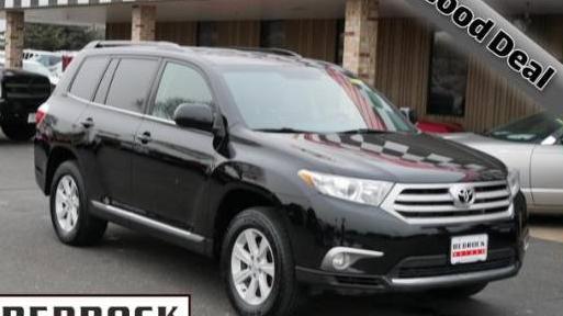 TOYOTA HIGHLANDER 2013 5TDBK3EH6DS211497 image