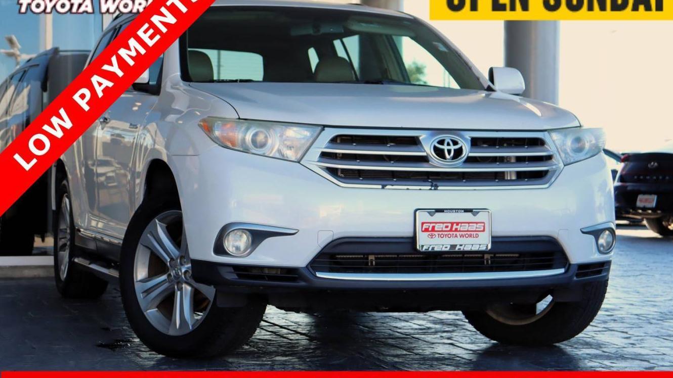 TOYOTA HIGHLANDER 2013 5TDYK3EH2DS110838 image