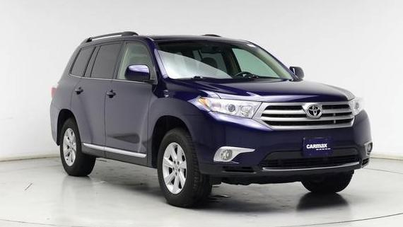 TOYOTA HIGHLANDER 2013 5TDBK3EHXDS222907 image