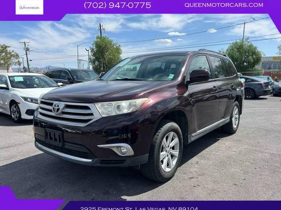 TOYOTA HIGHLANDER 2013 5TDZK3EH9DS129519 image