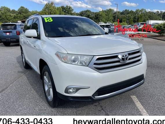 TOYOTA HIGHLANDER 2013 5TDYK3EH6DS124726 image