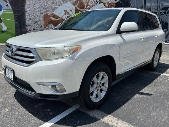 TOYOTA HIGHLANDER 2013 5TDZK3EH6DS096527 image