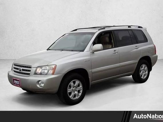 TOYOTA HIGHLANDER 2001 JTEHF21AX10023450 image